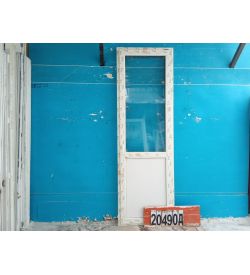 Пластиковые Двери Б/У 2370(в) х 760(ш) Балконные KBE