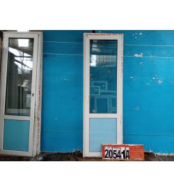 Пластиковые Двери Б/У 2260(в) х 730(ш) Балконные 