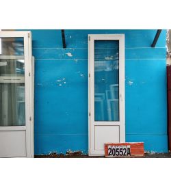 Пластиковые Двери Б/У 2380(в) х 720(ш) Балконные 