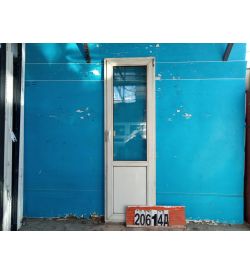 Пластиковые Двери Б/У 2160(в) х 670(ш) Балконные 