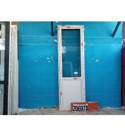 Пластиковые Двери Б/У 2440(в) х 750(ш) KBE Балконные 