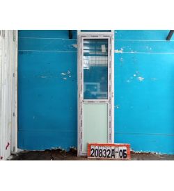 Пластиковые Двери Б/У 2240(в) х 660(ш) Балконные Неликвид