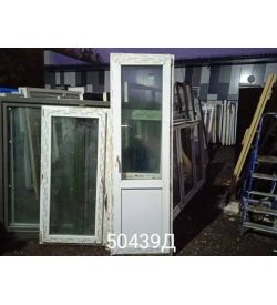 Пластиковые Двери Б/У 2240(в) х 700(ш) Балконные