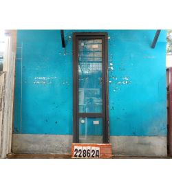 Пластиковые Двери БУ 2400(в) х 700(ш) Балконные 