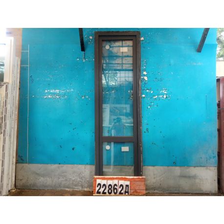 Пластиковые Двери БУ 2400(в) х 700(ш) Балконные 