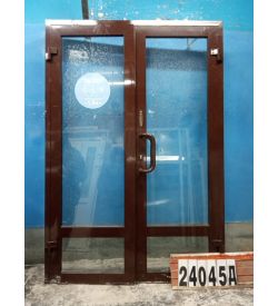 Алюминиевые Двери Б/У 2200(в) х 1500(ш) Входные Штульповые