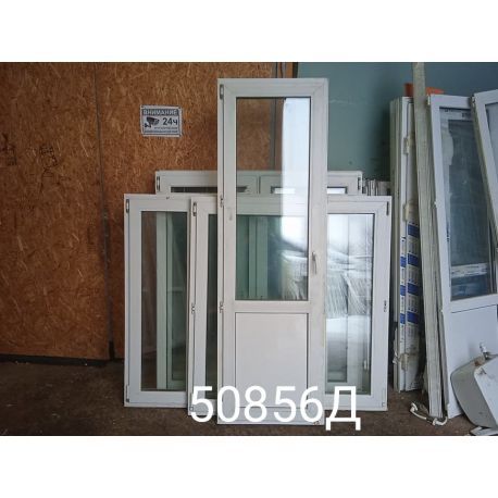 Пластиковые Двери Б/У 2130(в) х 670(ш) Балконные 
