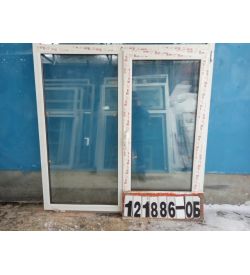 Окна Пластиковые Б/У 1520(в) х 1500(ш) Некондиция 