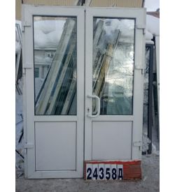 Двери ПВХ Б/У 2200(в) х 1540(ш) Входные Штульповые
