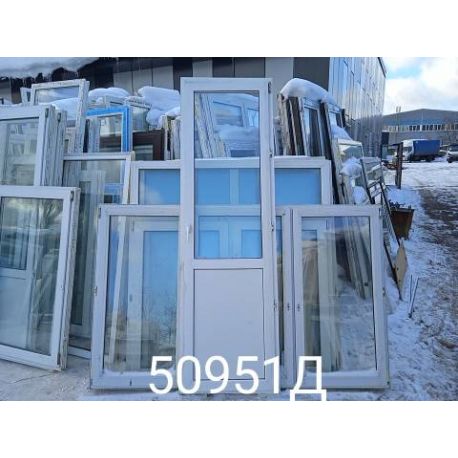 Пластиковые Двери Б/У 2500(в) х 760(ш) Балконные 