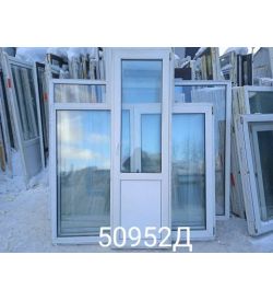 Пластиковые Двери Б/У 2200(в) х 680(ш) Балконные 
