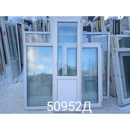 Пластиковые Двери Б/У 2200(в) х 680(ш) Балконные 