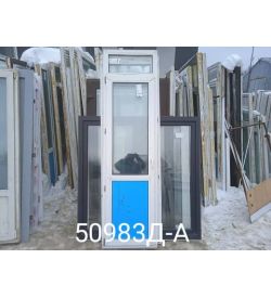 Пластиковые Двери Б/У 2420(в) х 670(ш) Балконные 
