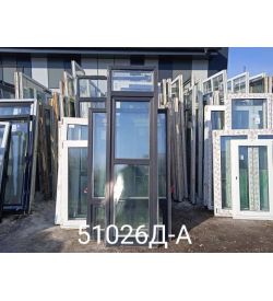 Пластиковые Двери Б/У 2490(в) х 720(ш) Балконные 