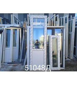Пластиковые Двери Б/У 2360(в) х 720(ш) Балконные Melke