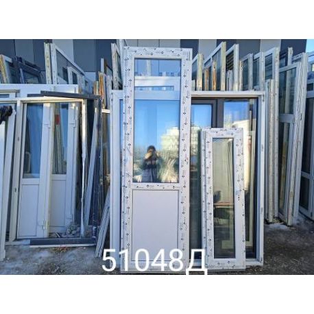 Пластиковые Двери Б/У 2360(в) х 720(ш) Балконные Melke