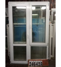 Двери Пластиковые Б/У 2280(в) х 1450(ш) Балконные 