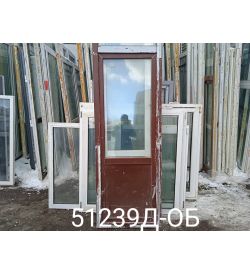Двери Пластиковые Б/У 2110(в) х 780(ш) Балконные Veka Неликвид