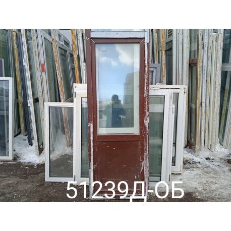 Двери Пластиковые Б/У 2110(в) х 780(ш) Балконные Veka Неликвид