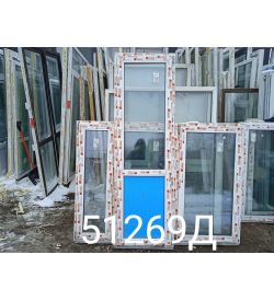 Двери Пластиковые Б/У 2240(в) х 700(ш) Балконные Novotex
