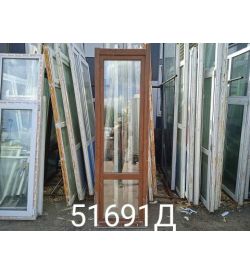 Двери Пластиковые Б/У 2290(в) х 700(ш) Балконные Techno Неликвид