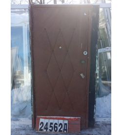 Двери Металлические Б/У 2030(в) х 990(ш) Входные