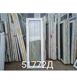Двери Пластиковые Б/У 2360(в) х 760(ш) Балконные