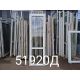 Двери Пластиковые Б/У 2400(в) х 740(ш) Балконные 