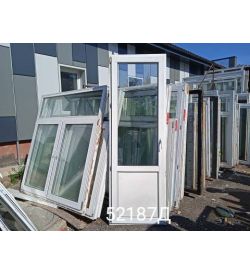 Двери Пластиковые Б/У 2260(в) х 760(ш) Балконные