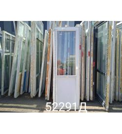Двери Пластиковые Б/У 2330(в) х 750(ш) Балконные WHS