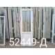 Двери Пластиковые Б/У 2170(в) х 720(ш) Балконные