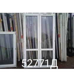 Пластиковые Двери Б/У 2300(в) х 1350(ш) Штульповые Балконные