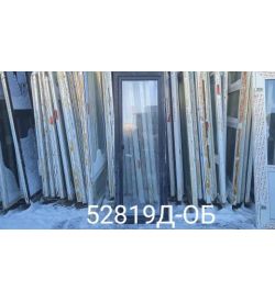 Двери Пластиковые Б/У 2140(в) х 740(ш) Балконные KBE Некондиция