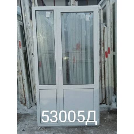 Двери Пластиковые Б/У 2310(в) х 1240(ш) Балконные