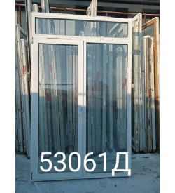 Двери Пластиковые Б/У 2460(в) х 1540(ш) Балконные