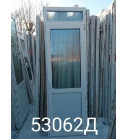 Двери Пластиковые Б/У 2380(в) х 760(ш) Балконные