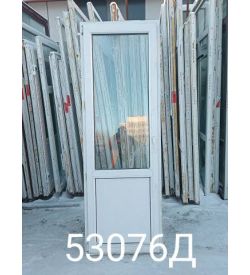 Двери Пластиковые Б/У 2250(в) х 760(ш) Балконные