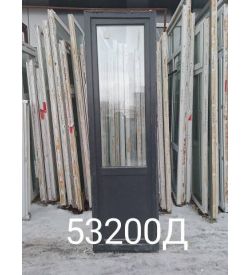 Двери Пластиковые Б/У 2430(в) х 700(ш) Балконные