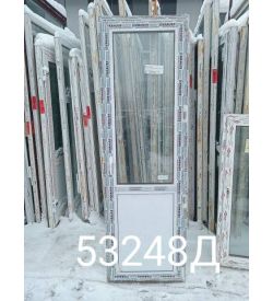 Двери Пластиковые Б/У 2250(в) х 710(ш) Балконные Krauss