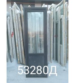 Двери Пластиковые Б/У 2340(в) х 760(ш) Балконные Brusbox