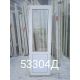Двери Пластиковые Б/У 2170(в) х 690(ш) Балконные