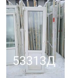Двери Пластиковые Б/У 2160(в) х 690(ш) Балконные