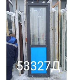Пластиковые Двери Б/У 2480(в) х 770(ш) Балконные KBE