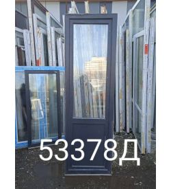 Двери Пластиковые Б/У 2290(в) х 710(ш) Балконные
