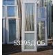 Двери Пластиковые Б/У 2160(в) х 650(ш) Балконные Неликвид