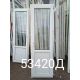 Двери Пластиковые Б/У 2160(в) х 680(ш) Балконные