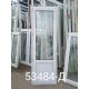 Двери Пластиковые Б/У 2120(в) х 700(ш) Балконные