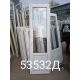 Пластиковые Двери Б/У 2360(в) х 700(ш) Балконные