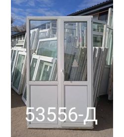 Двери Пластиковые Б/У 2160(в) х 1300(ш) Балконные