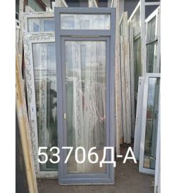Двери Пластиковые Б/У 2310(в) х 770(ш) Балконные Schuco